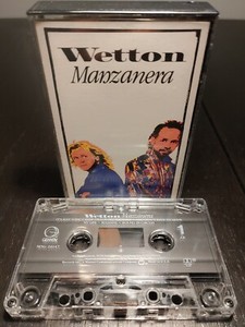 Wetton Manzanera Cassette Tape (Geffen M5G 24147, 1987)
