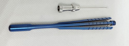 Vitrektomie Micro End Greifpinzette gerade 23G abnehmbare Spitzen - Bild 3 von 3