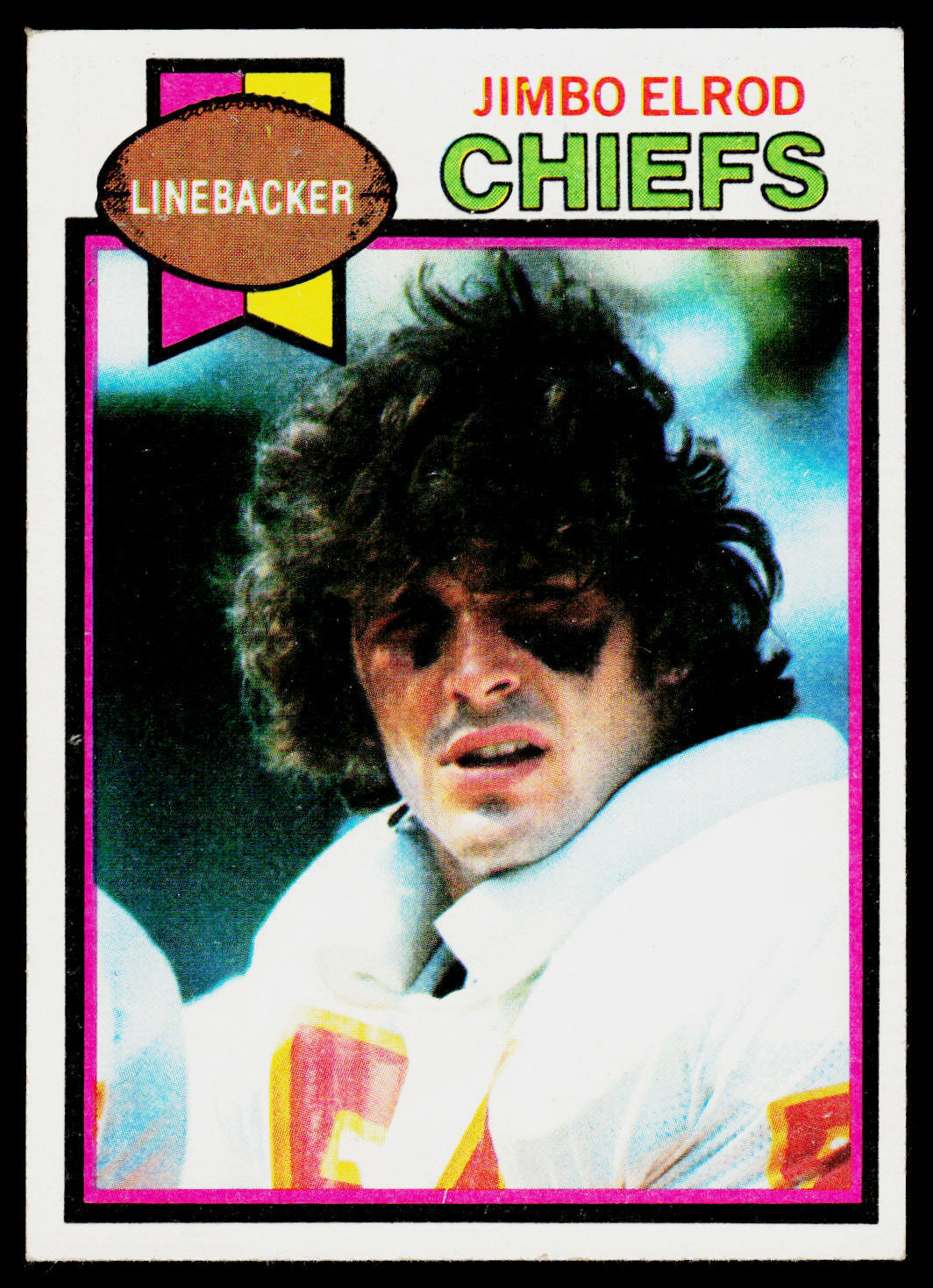 Jimbo Elrod, 1979 Topps, #508, Kansas City Chiefs, RC