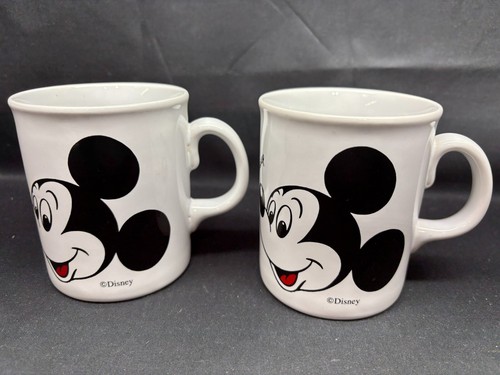 Set of 2 ~ Disney "MICKEY MOUSE" Euro Disney ~ England ~ 3 3/4" Tall - Picture 2 of 6