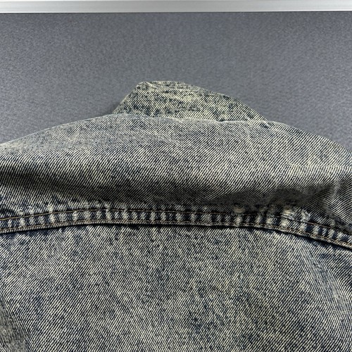 Giacca camionista Levis denim tipo 3 sherpa foderata media vintage anni 80 made in USA - Foto 17 di 17