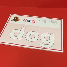 Pink Series Montessori - CVC WORD FAMILY MATS - 20 Laminated Playdoh Mats