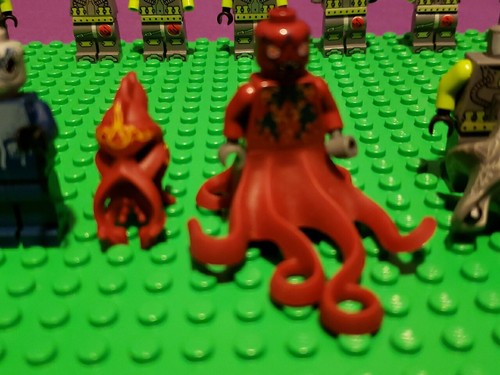 LEGO Atlantis Minifigura Lote Calamar Guerrero Baraccuda Manta Hammerhead Diver Parte - Imagen 15 de 24