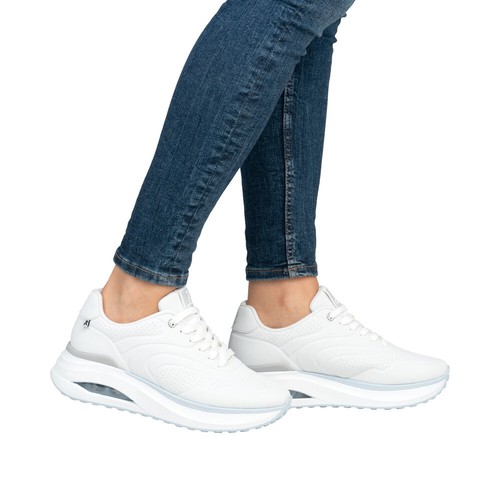Rieker Women's Sneakers Trainers Sports Shoes Low Shoes White W2700 - Picture 10 of 11