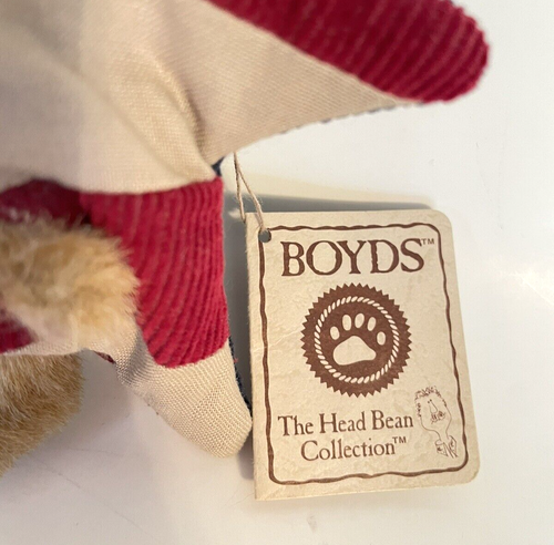 Boyds Bears Miniature Patriotic Twinkle Plush Peeker Ornament w/ Tag - Afbeelding 3 van 7