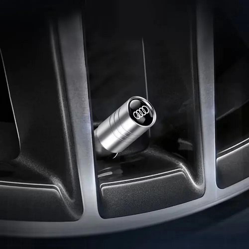 4pcs Metal Car Wheel Tire Valve Cap Protection Cover for Audi - Picture 5 of 14