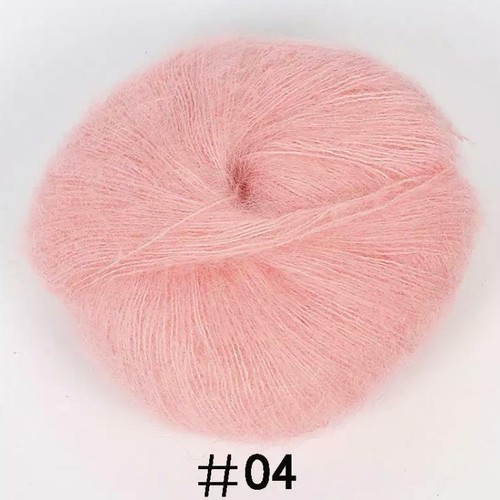 Fine Mohair Yarn Ball 25g - Diamond Fiber, Angora Hair - 31 Colours - Picture 8 of 43