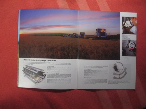Big Rostselmash-Versatile Acros 530-540 harvester catalog brochure - Picture 3 of 6
