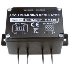 Kemo M149 - Controlador/Regulador De Carga Solar De 6A, 12V, 60Wp