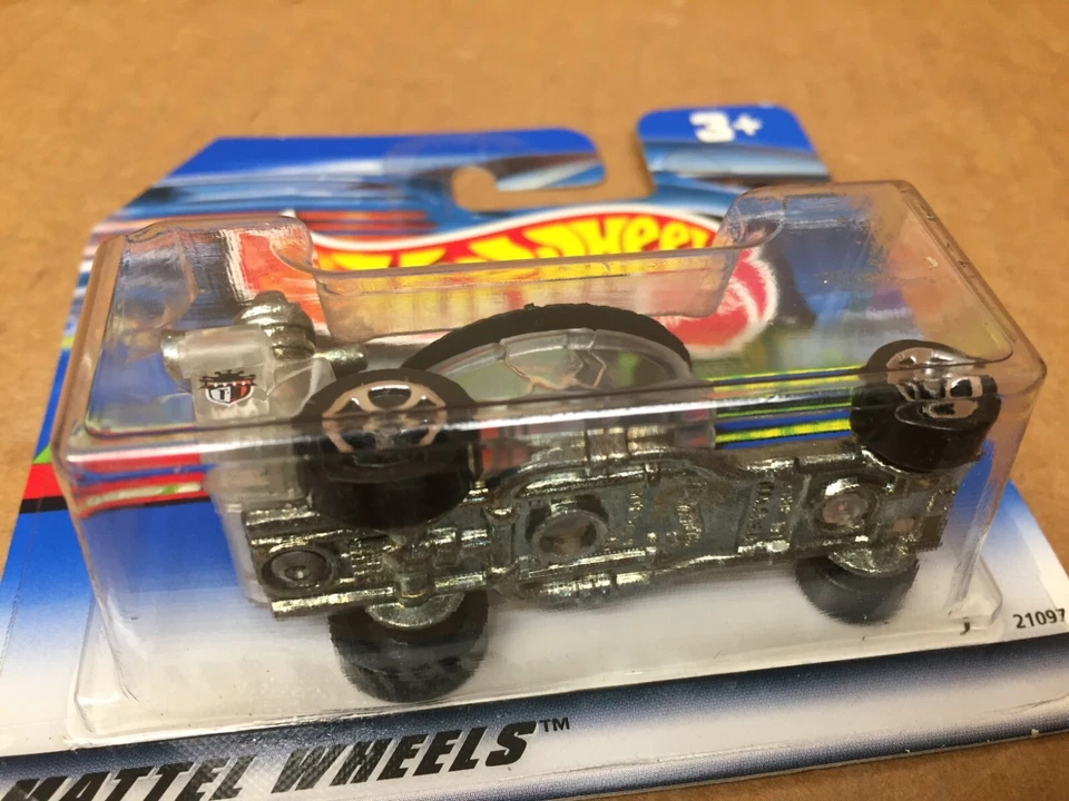 Hot Wheels 1999 Treasure Hunt Series Hot Seat #10 de 12 bonita tarjeta corta Foto 2 de 4