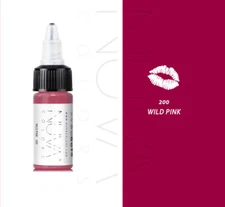 Nuva Colors Lips WILD PINK 1/2-oz Permanent Makeup Ink Pigment PMU Supplies