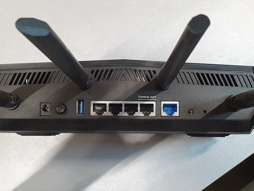 Asus TUF Gaming AX5400 Dual Band WiFi 6 Gaming Router 5400Mbps Used Working - Afbeelding 6 van 9