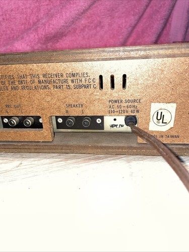 Vintage 1970's Realistic 12-1469 Modulaire AM FM /Phono/Tape/ Stereo Receiver - Picture 7 of 9