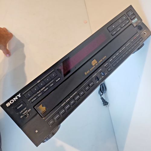 SONY Compact Disc Changer CDP-C715 5-Disc Carousel Classic Home Audio Component - Picture 8 of 17