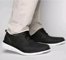 NIB Dockers Men's Fontera 24 Lace Up Loafers Dress Shoe Black Oxfords Size 11