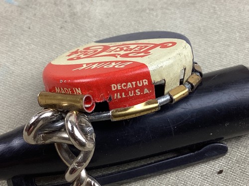 vtg Pepsi-Cola double dot 1940s Soda Bottle Cap Kork-n-Seal Re-sealer nice - Picture 5 of 7