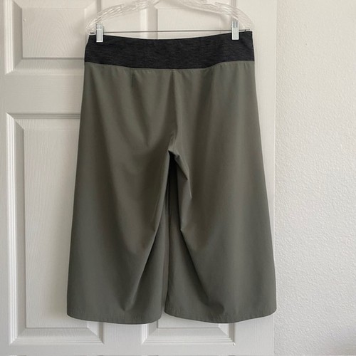 Lucy Wide Leg Capri Pants Athletic Yoga Long Shorts Pockets Women's Large - Bild 7 von 8