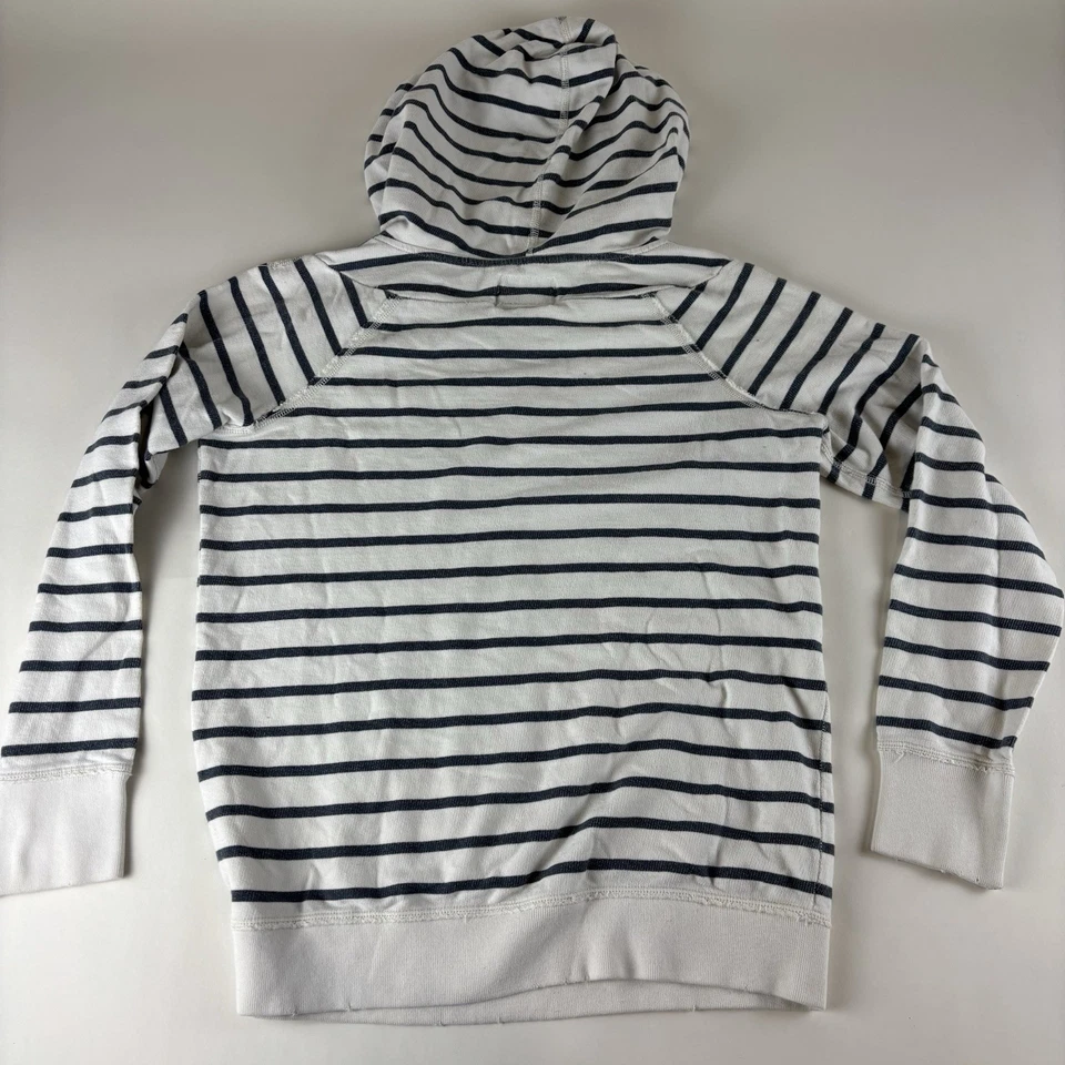 Пуловер с капюшоном American Eagle Outfitters из флиса в полоску размер средний - Изображение 4 из 4