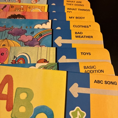 Vintage Vtech Talking Whiz Kid Program Cards 1987 Box Of 50 Estate Find - Picture 9 of 18