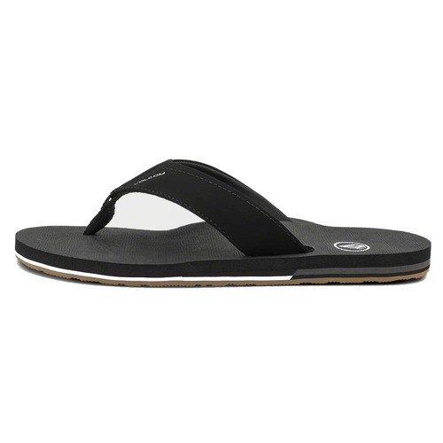 Volcom Men's Victor Black Flip-Flop Sandals (BLK) - Picture 2 of 5