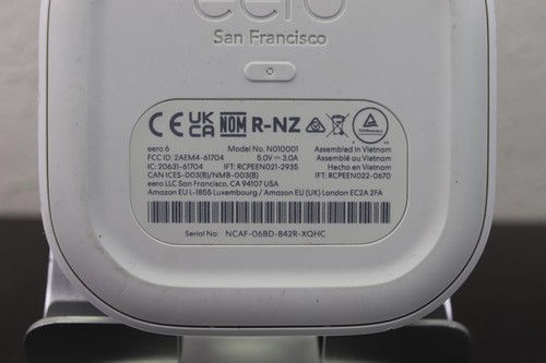 Eero 6 N010001 Mesh Wifi Router Wireless Dual-Band Gigabit System - Picture 9 of 9