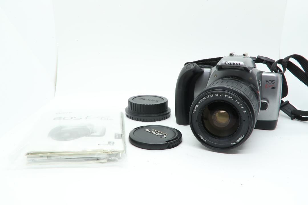 【C6564】EOS Kiss Lite+EF 28-90mm F4-5.6 EF28-90mm f/4-5.6 II - Canon Camera Museum