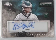 2014 Panini Playbook Rookie Signatures Green /5 Ed Reynolds #120 Rookie Auto RC