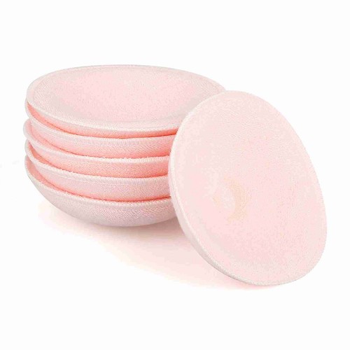 6pcs Washable Soft Cotton Breast Pads Absorbent Breastfeeding Nursing Pad MF - Bild 4 von 12