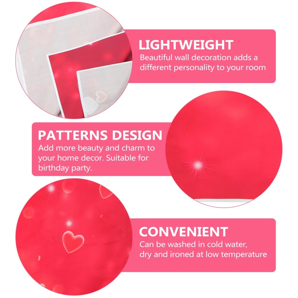  Hintergrunddekoration Partydekorationen Valentinstagspartydekoration - Bild 2 von 4