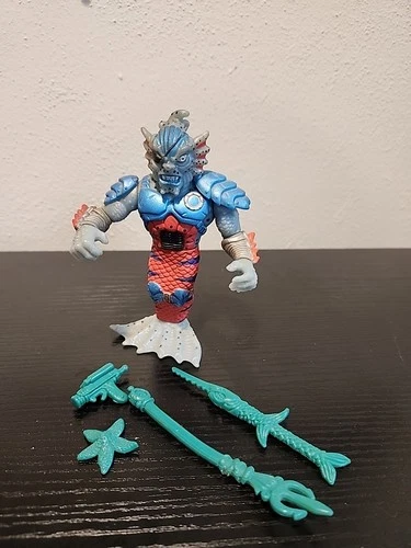 Vintage Merdude 100% Complete Original Merfolk Ninja Turtles TMNT