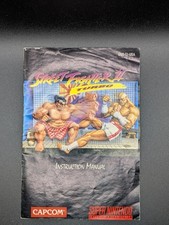 Street Fighter II: Turbo Super Nintendo SNES 1993 Manual Only