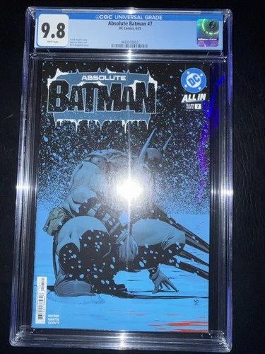 🔥 Absolute Batman #7 CGC 9.8 Grade Cover A 1st Print Nick Dragotta Cover 🔥