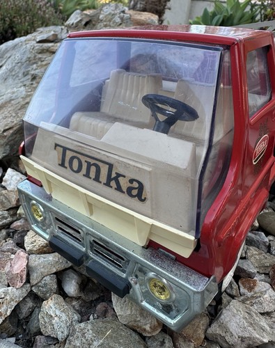 Camión de bomberos Tonka TFD con escalera aérea hidráulica vintage años 60 - Imagen 2 de 14