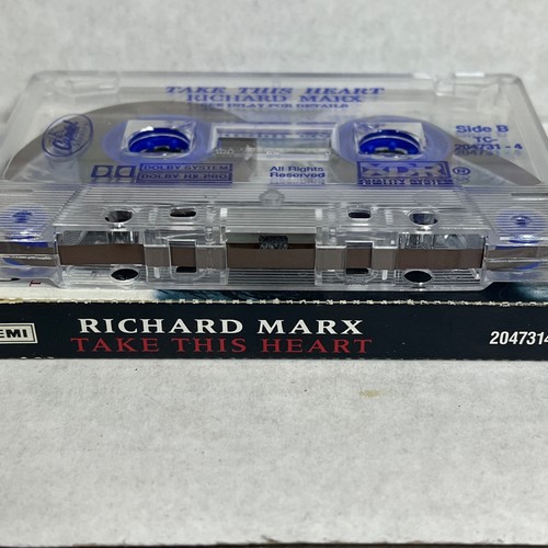 Richard Marx Take This Heart Cassette Tape Single 1991 - Picture 5 of 5