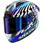 Shark Aeron Speed Fancy Carbon White Blue