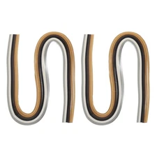 240pcs Quilling Strips Paper 5mm 21"(53cm) Origami Paper for Art DIY, Brown