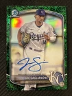 2025 Bowman Chrome Jac Caglianone No CPA-JCA Green Grass Rookie Auto 43/99