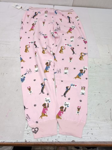 PJ Salvage Blush Woof For Love L/S Strick Pyjama Set Gr. M AM27 - Bild 9 von 9