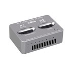 Dual-Bay M.2 NVME SSD Clone Gen2X2 20Gbps External Hard Disk Box for iMac