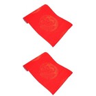 2 Rolls leeres Xuan-Papier verdicktes rotes Papier Chinesisches