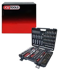 KS TOOLS STECKSCHLÜSSELSATZ SECHSKANT MATT SATINIERT VERCHROMT | 917.0795