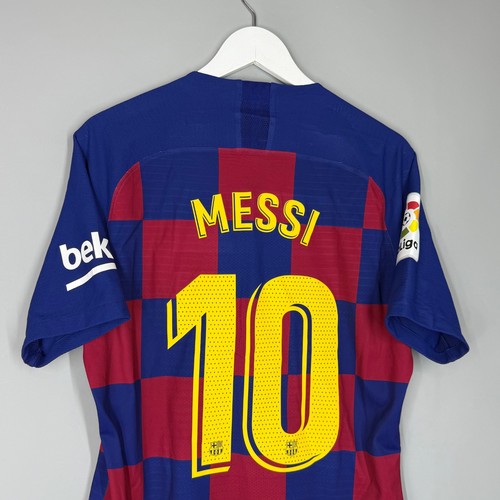 Maillot domicile FC BARCELONE 2019 2020 NIKE AUTHENTIQUE NUMÉRO JOUEUR #10 MESSI - Photo 16/16