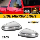 LH RH Mirror Turn Signal Puddle Indicator Light For 09-14 Dodge Ram 1500 2500 PY