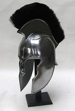 Medieval Troy Achilles Armour Helmet Knight Crusader Spartan Helmet