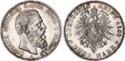 Empire-Prussia 5 Mark silver 1888 a Friedrich III. vz-st/prfr.    141065