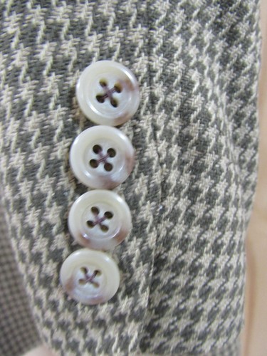 Polo by Ralph Lauren Blazer Mens 46R US 36 Gold Houndstooth Tweed Made in Italy - Picture 8 of 24