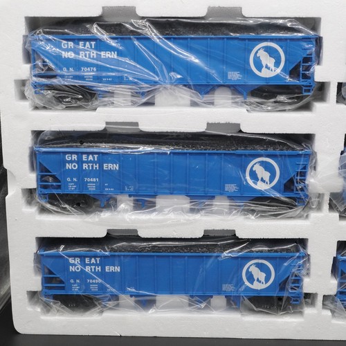 MTH Premier Great Northern set 6 auto tramoggia carbone 4 baie 20-97075 - Foto 5 di 7