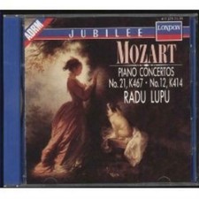 Mozart Piano Concertos No. 21 K467 No. 12 K414 CD New & Sealed