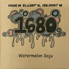 1680 Soap Company- Watermelon Soju