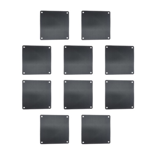 10 Pcs Staubnetz PVC-Lüfterfilter Staubsichere Computerlüftergrills